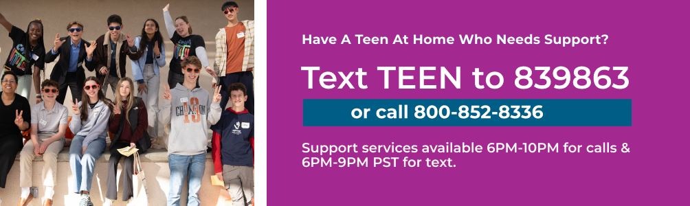 Click here to learn more about Teen Line